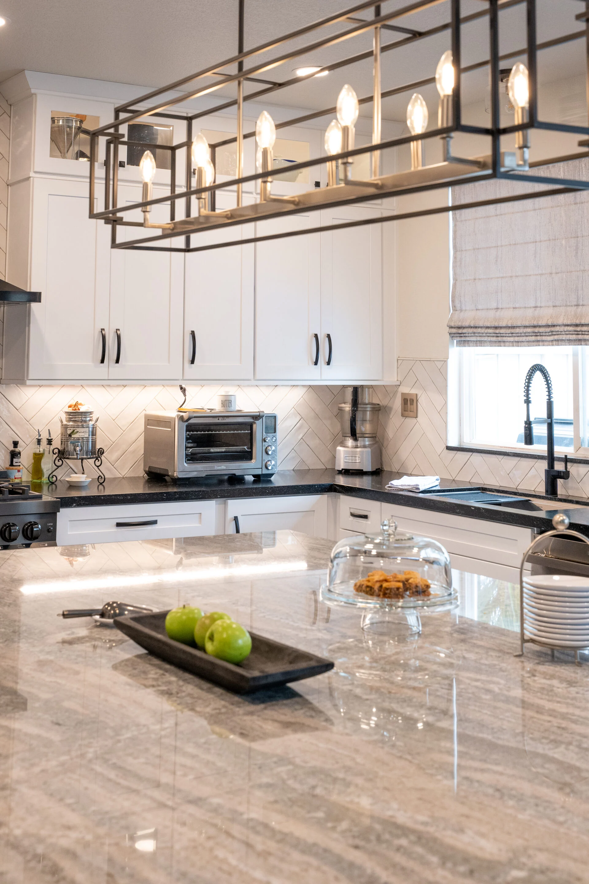 Granite kitchen countertop installation · Huntsville AL